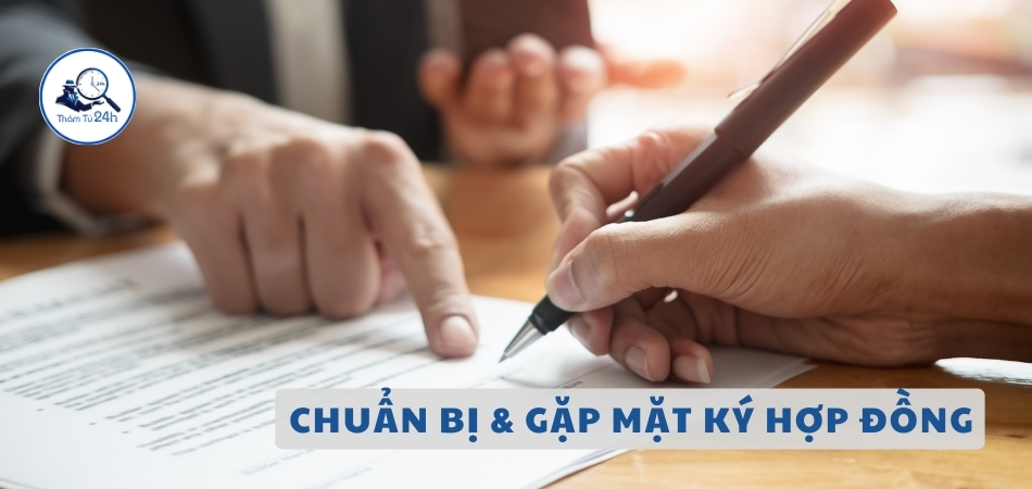 Chuẩn Bị & Gặp Mặt Ký Hợp Đồng