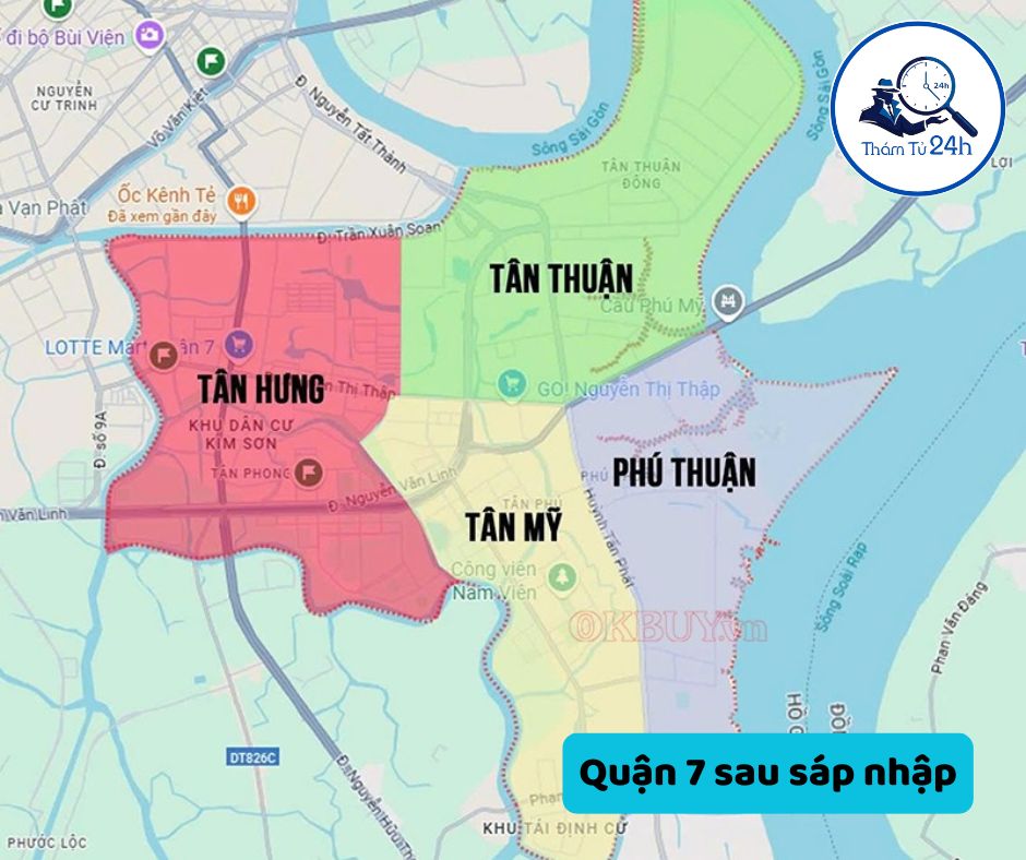 Quận 7 sau sáp nhập