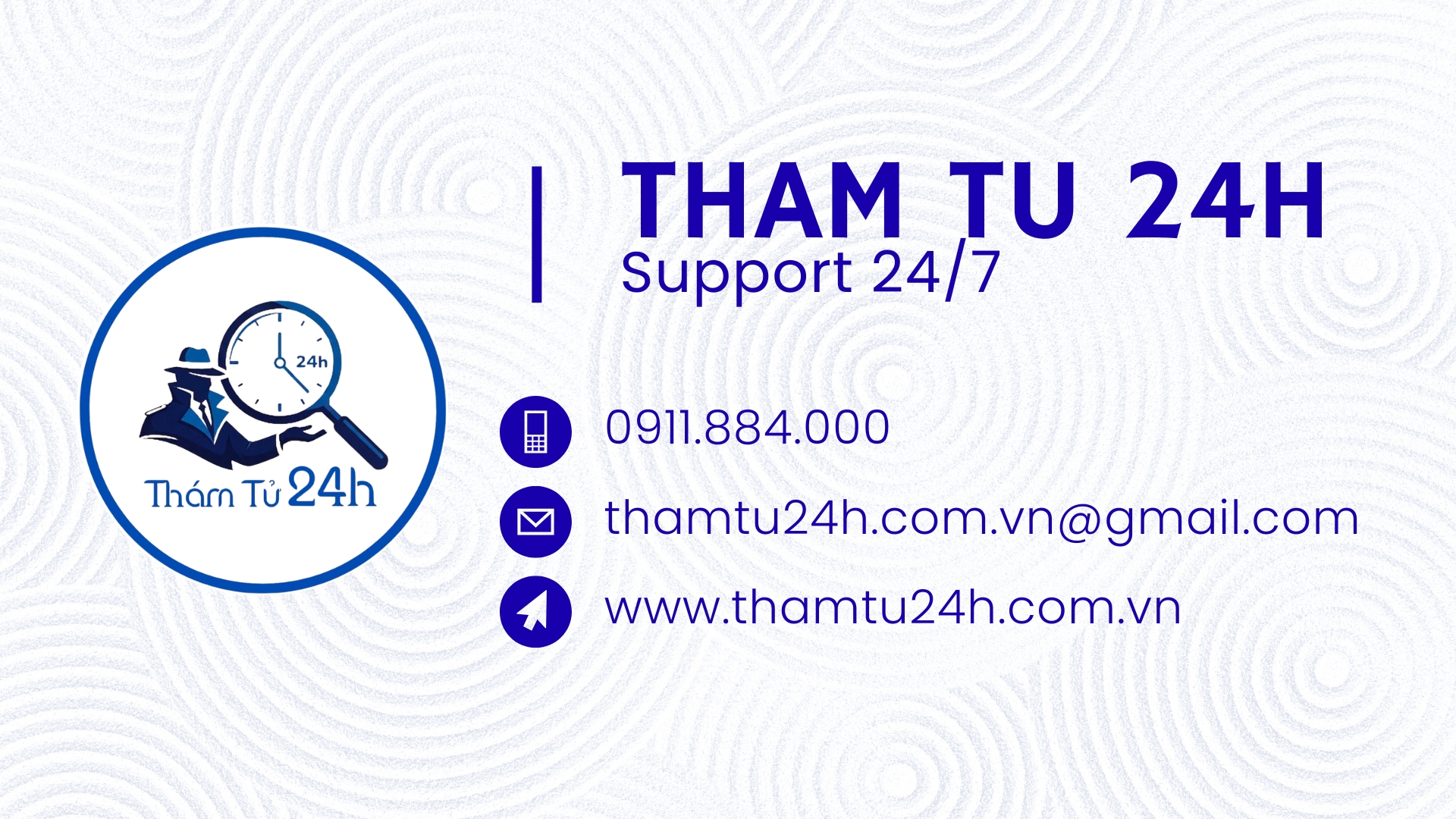 Thông tin liên hệ Thám Tử 24h