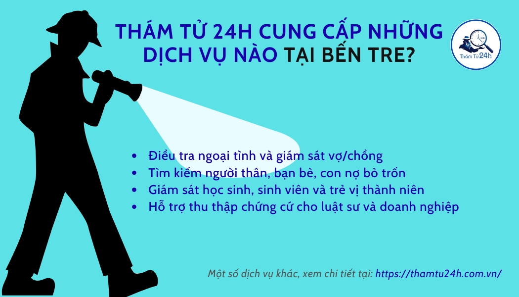 Các loại dịch vụ phổ biến tại Bến Tre