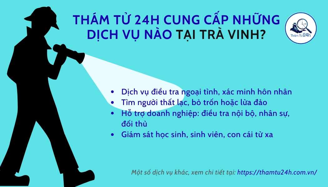 Các loại dịch vụ phổ biến tại Trà Vinh