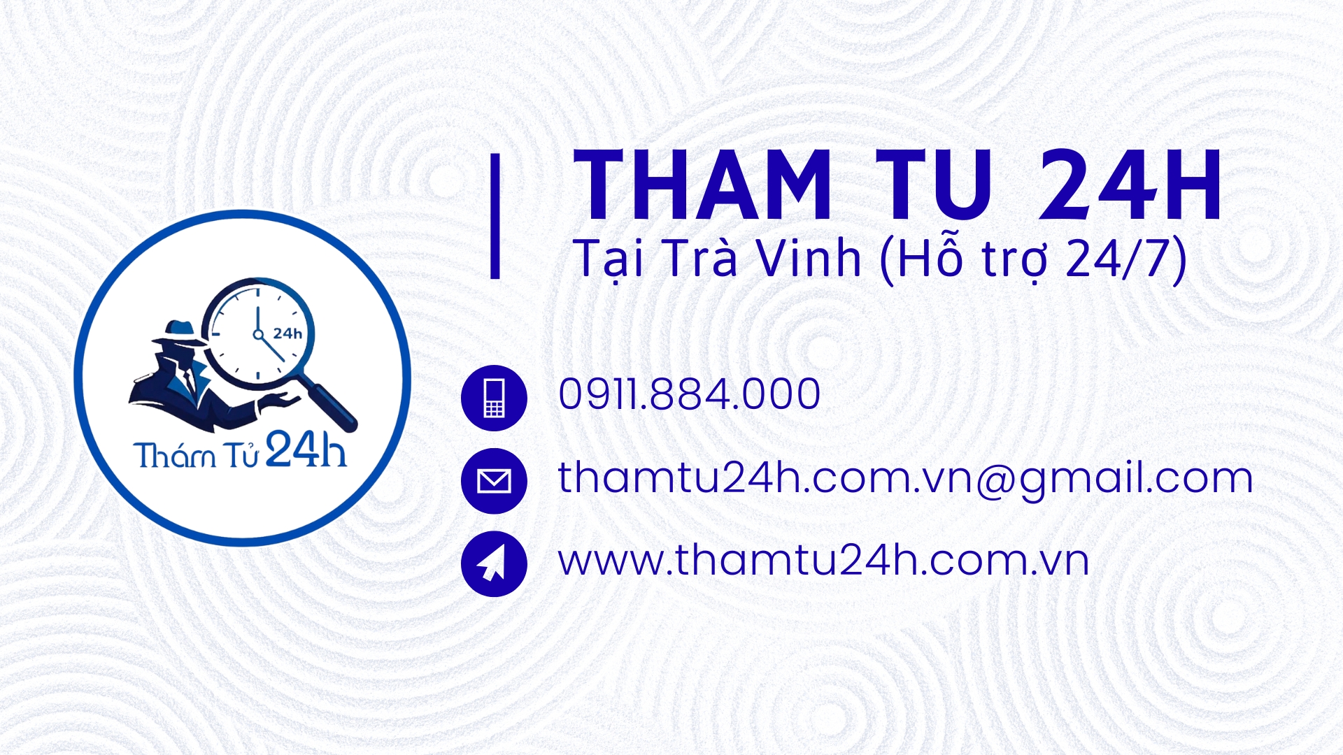 Liên hệ với Thám Tử 24H tại Cà Mau