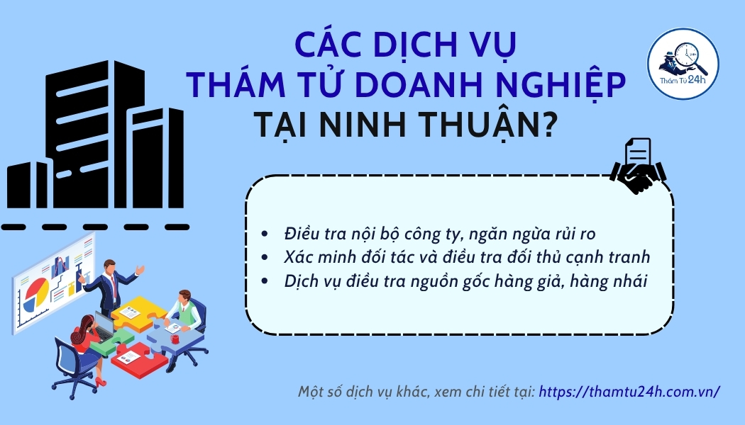 Dịch vụ thám tử cho doanh nghiệp tại Ninh Thuận