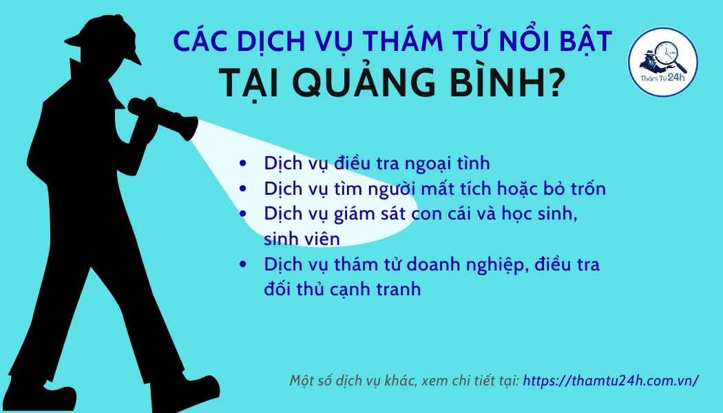 Dịch vụ thám tử nổi bật tại Quảng Bình