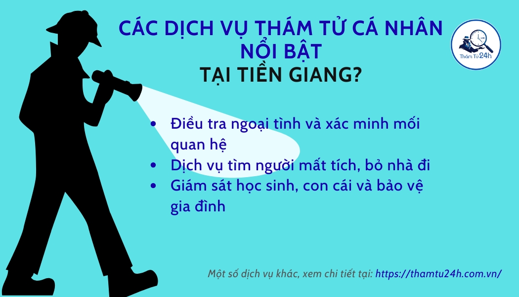Dịch vụ thám tử nổi bật tại Tiền Giang