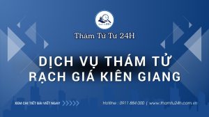 Dịch vụ thám tử Rạch Giá Kiên Giang