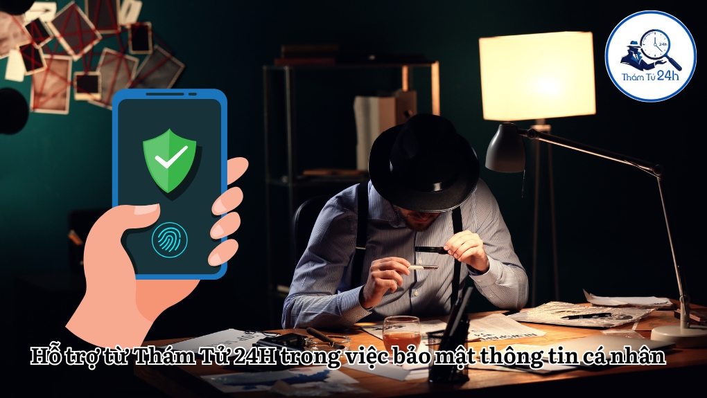 Hỗ trợ từ Thám Tử 24H trong việc bảo mật thông tin cá nhân