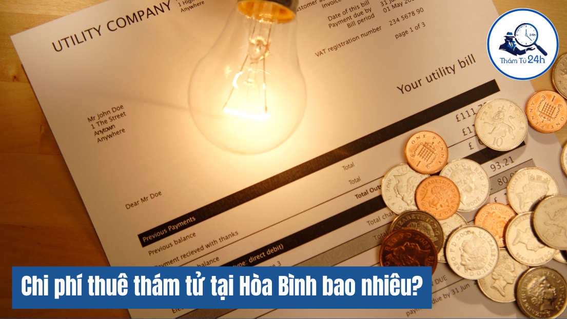 Chi phí thuê dịch vụ thám tử Hoà Bình