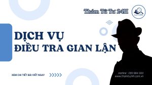 Dịch vụ điều tra gian lận