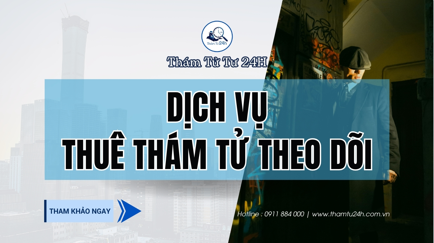 Dịch vụ thuê thám tử theo dõi uy tín
