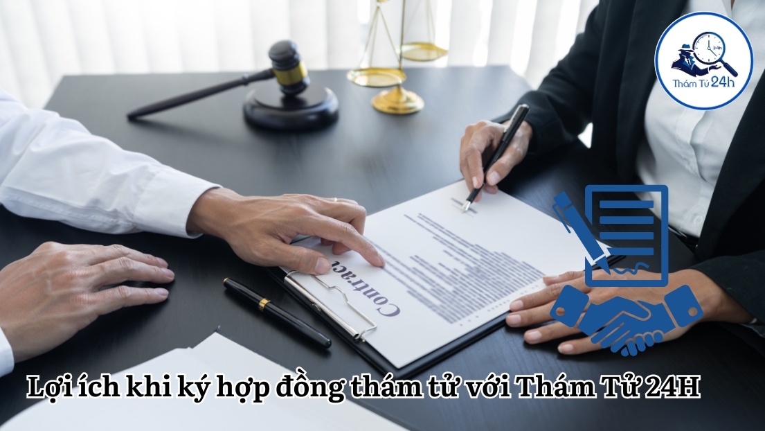 Lợi ích khi ký hợp đồng thám tử với Thám Tử 24H