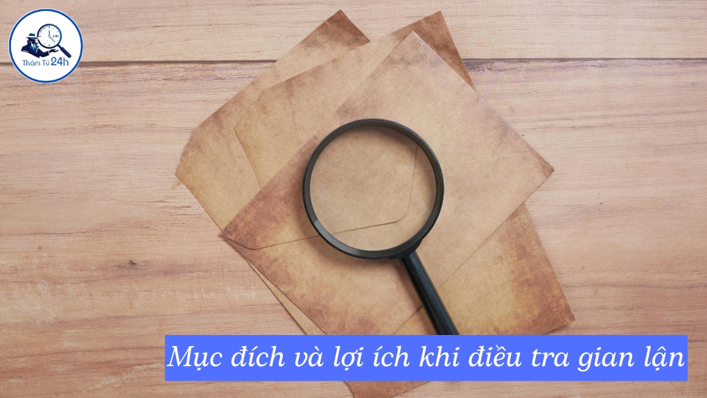Mục đích và lợi ích khi điều tra gian lận