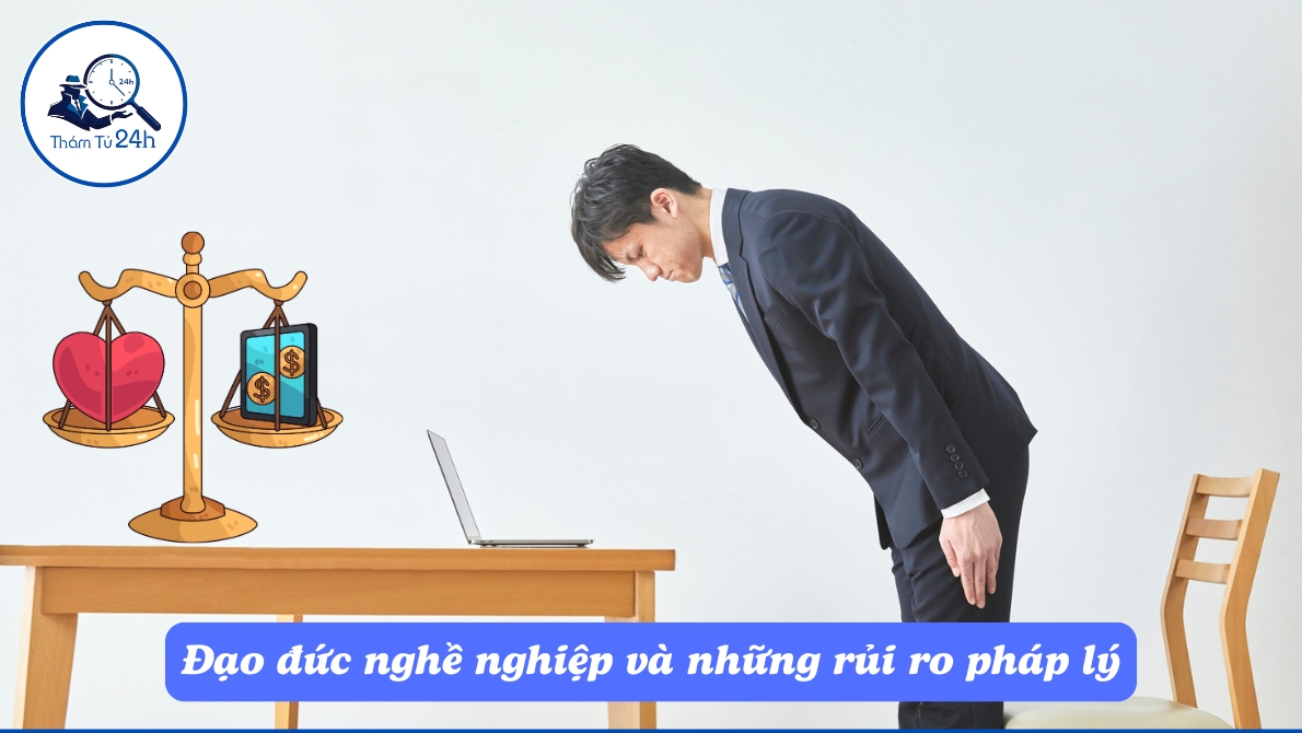 Thám Tử Tư 24h | Nghề thám tử ở Việt Nam — Thực trạng và góc nhìn từ Thám Tử 24H Đạo đức nghề nghiệp và những rủi ro pháp lý