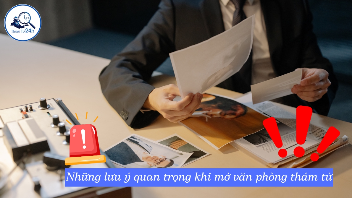 Thám Tử Tư 24h | Điều kiện thành lập văn phòng thám tử tại Việt Nam Những lưu ý quan trọng khi mở văn phòng thám tử