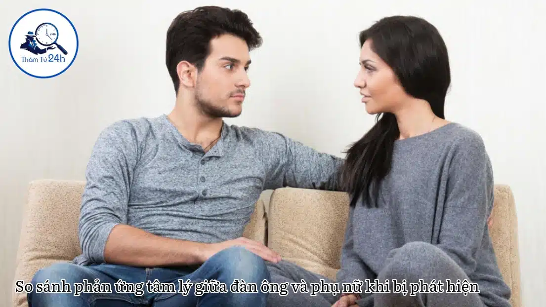 Thám Tử Tư 24h | Tâm lý đàn ông và phụ nữ ngoại tình bị phát hiện — Góc nhìn từ Thám Tử 24H So sánh phản ứng tâm lý giữa đàn ông và phụ nữ khi bị phát hiện