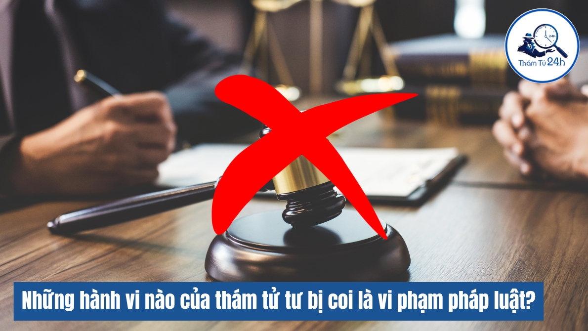 Những hành vi nào của thám tử tư bị coi là vi phạm pháp luật?