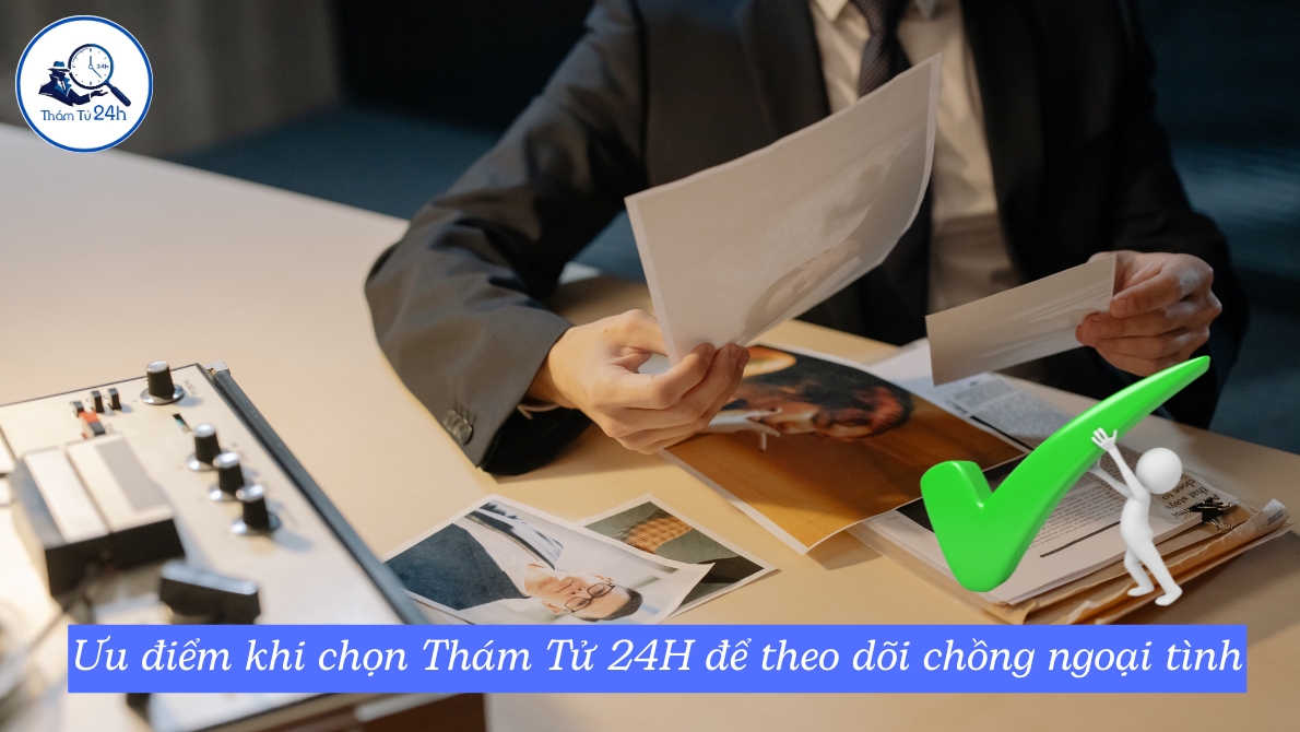 Ưu điểm khi chọn Thám Tử 24H để theo dõi chồng ngoại tình