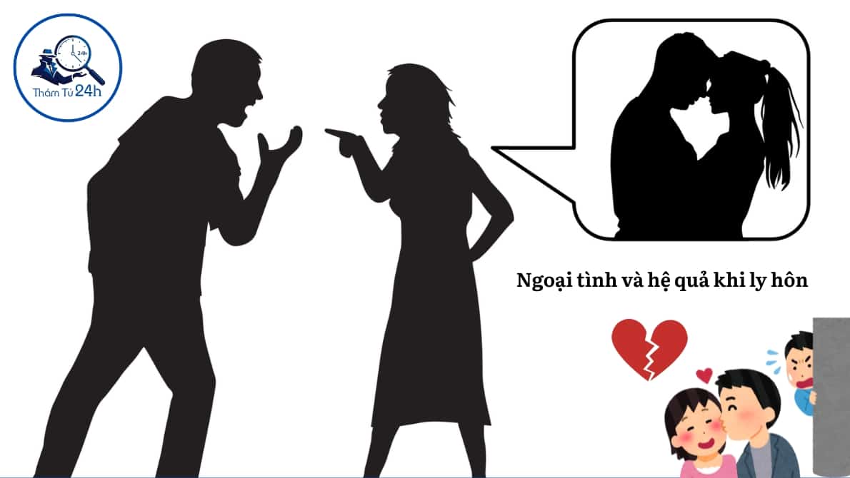 Ngoại tình và hệ quả khi ly hôn