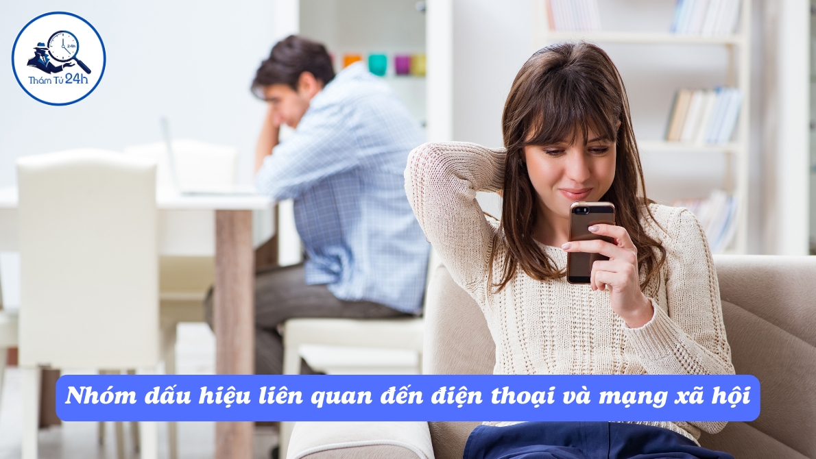 Thám Tử Tư 24h | Dấu hiệu vợ ngoại tình — Cách nhận biết và giải pháp từ Thám Tử 24H Nhóm dấu hiệu liên quan đến điện thoại và mạng xã hội